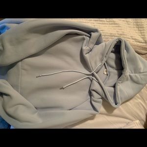 Blue hoodie. NWOT.